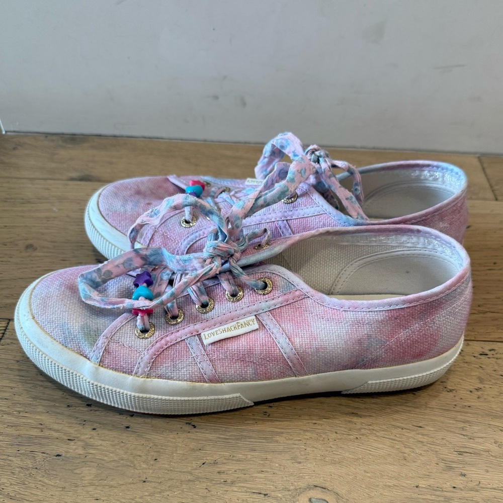Superga X Loveshackfancy Collab Sneakers Size 38 - image 6